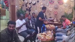 ጥሩ ግዜ በሸገር ምግብ ቤት sheger restaurant qatar doha medinat khalifa north [upl. by Atiluap]