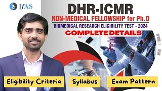 DHR ICMR BRET Eligibility Criteria and Exam Pattern  DHRICMR BRET 2024 Update  IFAS [upl. by Sacken]