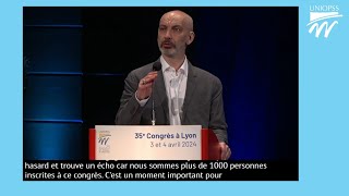 Intervention de Jérôme Voiturier directeur général de l’Uniopss [upl. by Eilhsa]