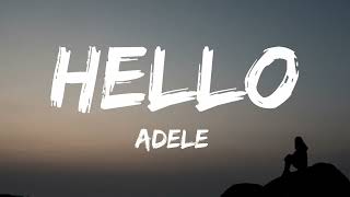 Adele  Hello Lyrics [upl. by Atnwahs918]