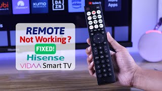 Fix Hisense VIDAA Smart TV Remote Not Working [upl. by Mellen310]