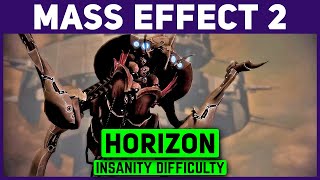 Mass Effect 2  Horizon  Insanity Difficulty [upl. by Henni992]