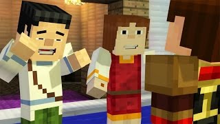 WOWZERS   Minecraft Story Mode 17 [upl. by Kcirrem]