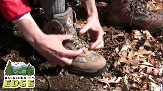 How to Lace a Hiking Boot For Better Fit [upl. by Heber476]