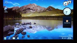 Acer Aspire One Windows 7 Beta Build 7000 [upl. by Waylen]