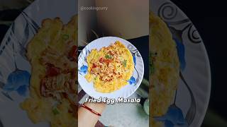 Fried egg masala 🥚🥚cookingcurry shorts shortsvideo [upl. by Chenay]