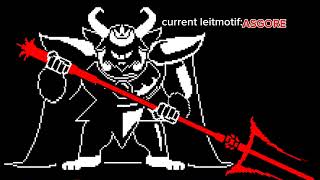 Undertale OSTASGORE with leitmotifs [upl. by Elberta722]