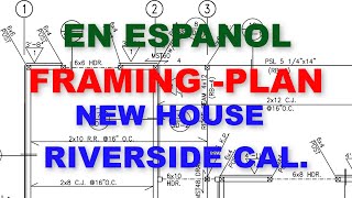 LEERFRAMING PLAN1 STORYPLANO ESTRUCTURAL1 PLANTAHow to Reading Construction Blueprints amp Plans [upl. by Akiemehs887]