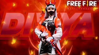 FREEFIRE KANNADA LIVE  DIVYA YT KGG PLAYING WITH SUBSCRIBERS KANNADA FREEFIRE GAMER GIRL [upl. by Etsirk546]