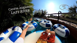 Caneva Aquapark Lazy River 360° VR POV Onride [upl. by Apfelstadt]