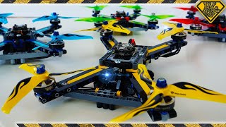 80Mph Racing Drones made from Lego Technics [upl. by Aysa]