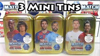 Match Attax 1920 Champions League Triple Mini Tin Opening  Harry Kane Limited Edition [upl. by Jamille]