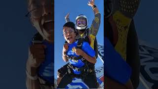 13000 Ft SkyDive ചാടിയപ്പോ😰😱 Vlog 2  minivlog shorts youtubeshorts [upl. by Cappella]