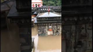 Morya Gosavi Mandir Chinchwad  Heavy Rain [upl. by Sorkin58]