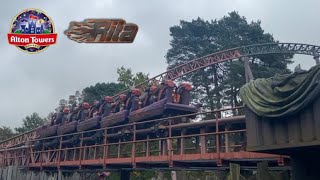 Alton Towers  Rita  Off Ride 30 October 2023 [upl. by Etan]