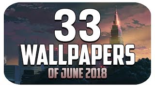 33 Best Wallpaper Engine Wallpapers of June 2018  Galaxy Gaming Cyberpunk Rain Relaxing etc [upl. by Horgan902]