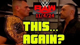 WWE RAW 11424  If Hunter Helmsley Is quotCookingquot Hes BURNING Down The Kitchen [upl. by Obara]