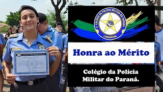 ELA CONQUISTOU O CERTIFICADO DE HONRA AO MÉRITO  2°CPM [upl. by Eiramassenav]