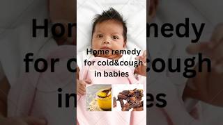 Home remedy for coldampcough in babiesnatural tips for coldampcough in babiesampkidsamptoddler [upl. by Nwahshar]