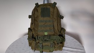 Mochila BR Force Campanha Verde Oliva [upl. by Horwath]