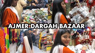 Ajmer Dargah Bazaar 2024  Street market shopping Ajmer Rajasthan  samreengallery vlog ajmer [upl. by Shelley]