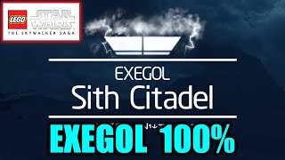 Exegol  Space amp Sith Citadel 100  All Collectibles  Lego Star Wars The Skywalker Saga [upl. by Anaitsirc]