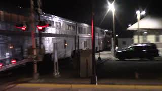 Amtrak California Zephyr 6 makes its stop at Ft Morgan CO 19 Sep 2024 [upl. by Ryter]