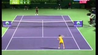 Serena Williams vs Shahar Peer 2007 Miami Highlights [upl. by Lleunamme]