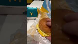 McDonald’s Breakfast Hong Kong chicken and scrambled egg [upl. by Berns]