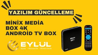 Yazılım Güncelleme  Minix Media Box 4K Android Tv Box [upl. by Noinatrad]