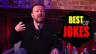 Ricky Gervais Most Outrageous Jokes and Stories [upl. by Matless]