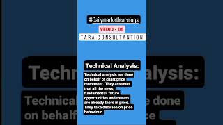 Fundamental and Technical Analysis Difference Dailymarketlearnings Taraconsultation [upl. by Carlee4]