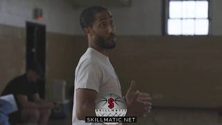 Basketball Skills training lesson 1 quotBall handling skillsquot wskillmatic [upl. by Elah]