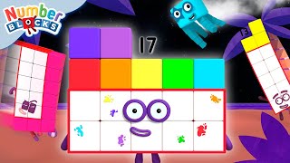 Aprende Matemáticas para niños  Nivel 2  Aprende a contar  Numberblocks en Español [upl. by Akehsyt]