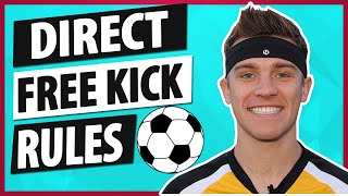 Indirect Free Kicks Soccer Tutorial [upl. by Hedi]