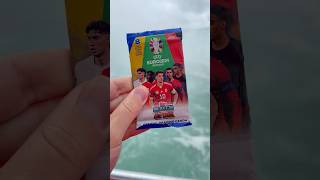 The wettest ever Topps Match Attax pack opening At Niagara Falls [upl. by Corette]