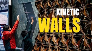 Reference LinkKinetic Wall Watch the Wall Move as You Do Interactive Display Technology [upl. by Anirdna]