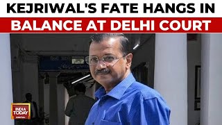 Delhi CM Arvind Kejriwal Awaits Bail Decision at Rouse Avenue Court  India Today [upl. by Aeli268]