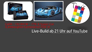 LiveBuild CaDA  C61041W  7704 SuperCar Teil 3 [upl. by Shoshanna]