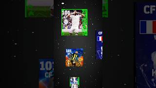 Benzema top 6 best cards 🔥 efootball pepypesmobile [upl. by Solracesoj]