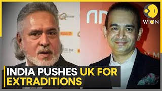 India Pushes UK for Extradition of Vijay Mallya and Nirav Modi on G20 Sidelines  WION News [upl. by Ytsur924]