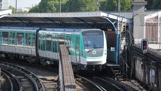 Ligne 5 du métro parisien Bobigny Pablo Picasso République en MF01 [upl. by Nitza]