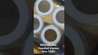 Different size clamshells displays from TEMU [upl. by Eussoj]