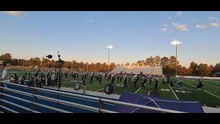 Mendenhall High School  State Marching Band competition Pearl MS 102624 [upl. by Burk]