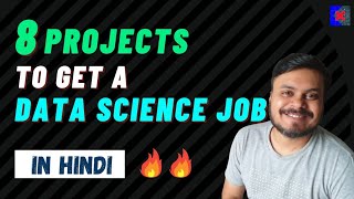 8 Projects To Get A Data Science Job  Projects for Data Science Portfolio [upl. by Arihas357]