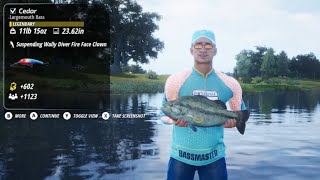 Bassmaster Fishing 2022 Legendary Bass Location [upl. by Ymled]