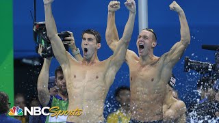 Revenge in Rio Michael Phelps and Team USA reclaim the 4x100  NBC Sports [upl. by Aivart]