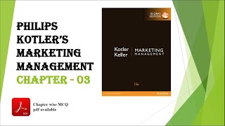 marketing management chapter 3  Philips Kotler  Kotler Keller  IBPS SO marketing mains [upl. by Kessel342]