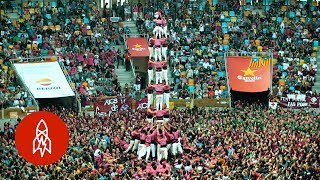 Behold the Human Towers of Catalonia [upl. by Coral]