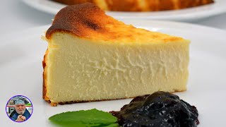 Tarta de ricotta o requesón muy cremosa y facilísima de hacer  ricotta cheesecake [upl. by Okun]